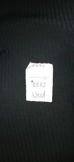 Black 2 piece mans Pierre Remon suit 42R