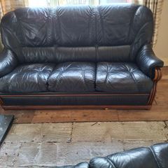 3+2 leather couch