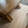 Oak veneer dining table Image 2