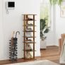Wooden 7 Pair Shoe Rack Free Postage (multiple Colours) Image 4