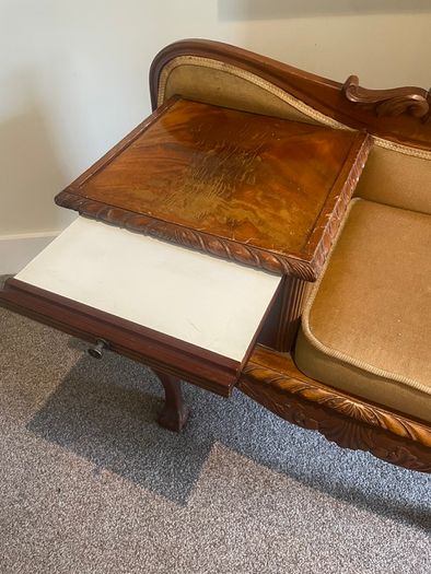 Vintage side table / telephone table
