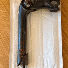 Adjustable Handlebar Quill Stem 25.4mm Black Bike Bicycle