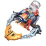Mega cyborg 5 water blaster transformer Image 7