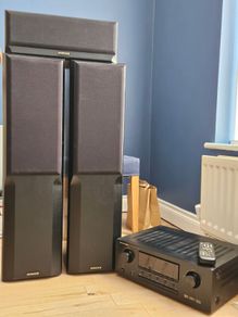 Heybrook Speakers and Marantz Amplifier