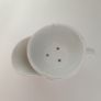 Vintage German Porcelain Shaving Scuttle / Shaving Mug - Floral Roses Image 2