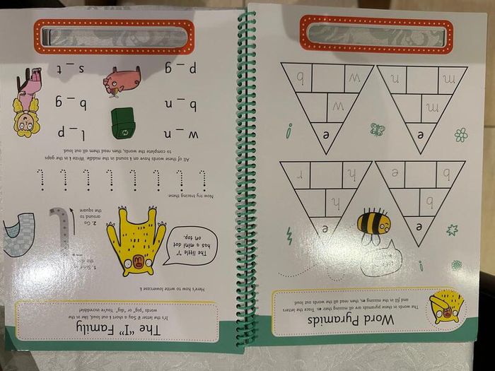 Reading: Wipe Clean Activities to prepare for school