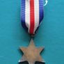 Original WW11 France and Germany Star and Ribbon Image 3