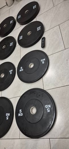 brand new olympic bumper weight set