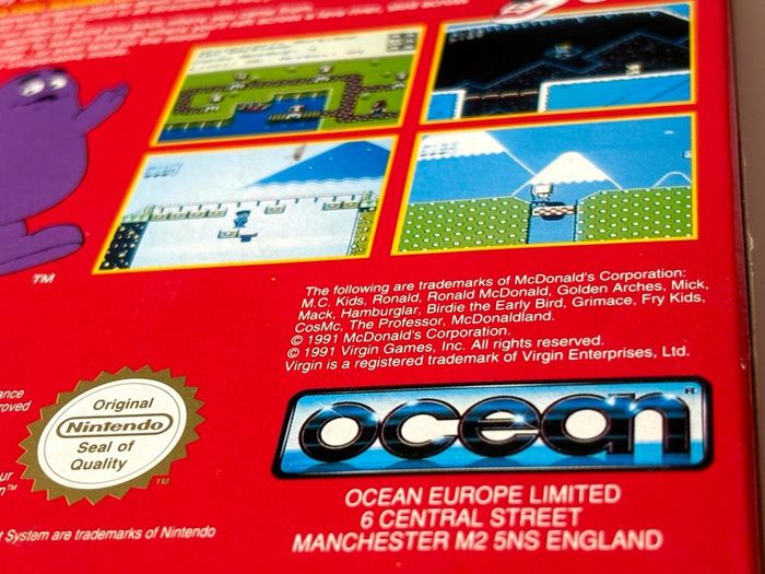 McDonald Land for Nintendo NES - Boxed