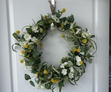 Handmade Country Garden Wreath by JenGems