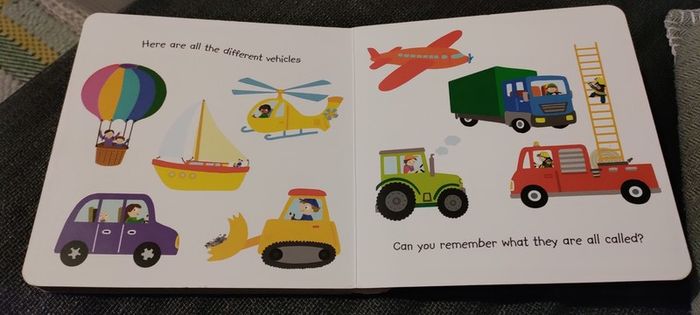 Vehicles book
