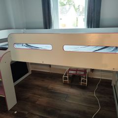 bed mid sleeper for girl