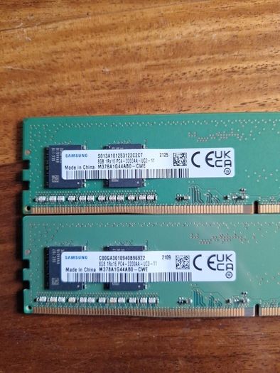 Samsung Ddr4  2 X 8 Gb 3200 Mhz