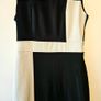 Vero Moda Black & White Colourblock Shift Dress Image 3