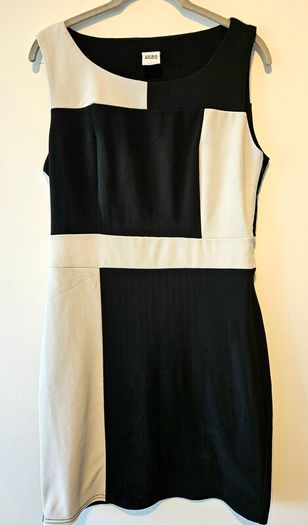 Vero Moda Black & White Colourblock Shift Dress