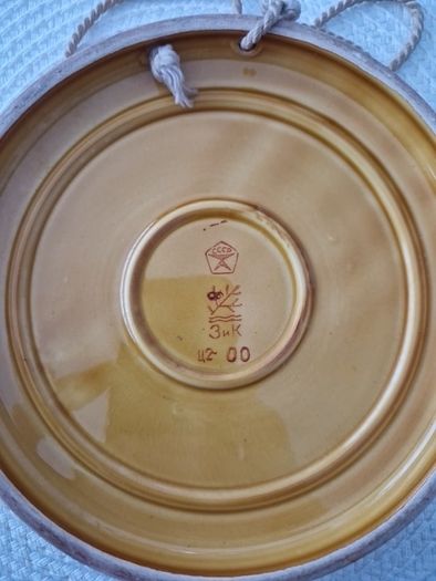 vintage ussr olympic plaque 1980
