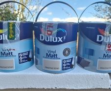 Interior Paint: Dulux Vinyl Matt Bleached Linen 7.5Litres