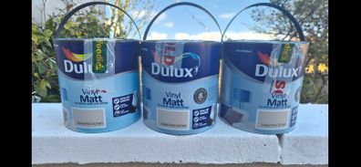 Interior Paint: Dulux Vinyl Matt Bleached Linen 7.5Litres