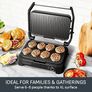 SuperGrill 3in1 XL, Indoor Grill, BBQ, Oven Style, Panini, Adjustable Temperature, XL Surface, Dishwasher Safe, Non Stick Plates, Stainless Steel Image 5