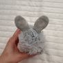 Bush Baby World Dreamstars Soft Mimi Easter bunny Used Left ear almost NOT mooving approx. 12 cm. Please see photos Image 8