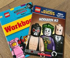 Unused - Lego Phonics Workbooks x 2