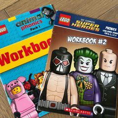 Unused - Lego Phonics Workbooks x 2