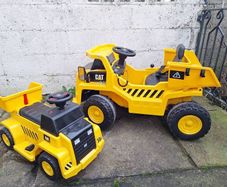Kids electric truck / car - CAT tipping trucks  X 2