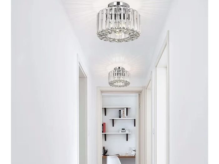 Brand New FRIDEKO HOME Modern Crystal Ceiling Light - Vintage K9 Crystal Chandelier.
