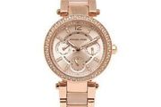 Michael Kors Women's Watch Mk6110 Pink Gold - Warranty - Free Delivery / Collect