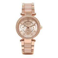 Michael Kors Women's Watch Mk6110 Pink Gold - Warranty - Free Delivery / Collect