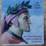 Vatican 2 Euro Base Metals Proof Coin 2021 - Seventh Centenary of the Death of Dante Alighieri - 2 Euro Commemorative Coin Image 4