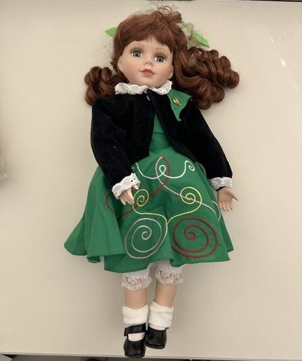 Vintage Porcelain Irish Dancer Doll
