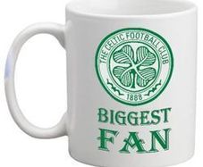 Personalised football ceramic mug