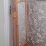 Solid Pine Cheval Mirror with Drawer Image 3