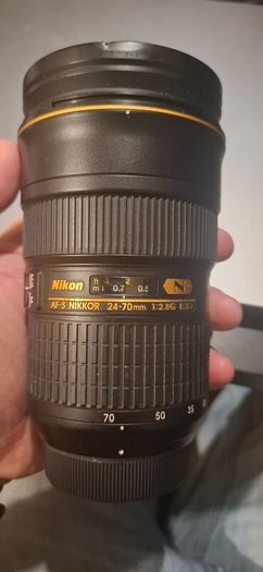 Nikon AF-S 24-70 1:2.8G ED camera lens