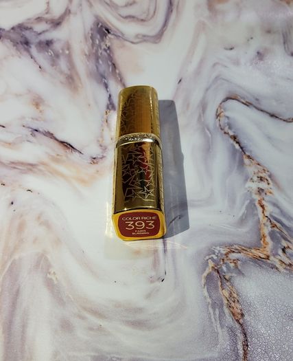 L'Oreal Color Riche Starlight in Paris LipStick - 393 Paris Burning - New