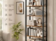 main image for ad Narrow bookcase 6 levels shelves