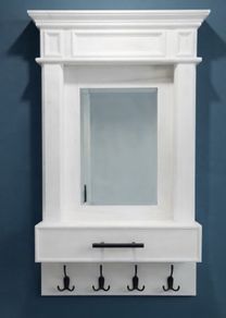 White Wall-Hung Hall Unit