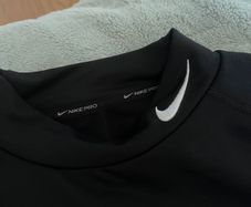 Nike Pro Long Sleeve Base Layer Compression Top Black Size L