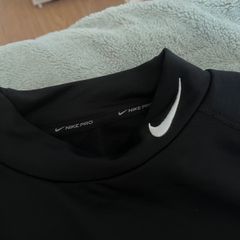 Nike Pro Long Sleeve Base Layer Compression Top Black Size L