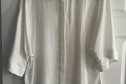 Elegant float white shirt