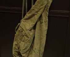 Vintage Military Canvas Duffle Bag Olive Green