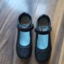 Leather shoes girl school size 2 Image 2