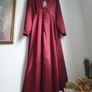 Nobody's Child Burgundy Dress Size Uk 14 Image 3