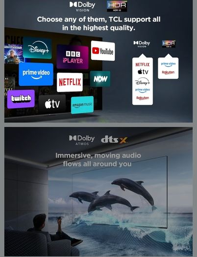 TCL 43inch 4k TV