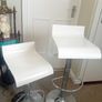2 x Wooden Adjustable Bar Stools Image 8