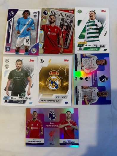 Huge Topps Match Attax and Premier League Lot 34 Cards