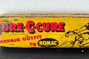 Vintage Romac Cure-C-Cure Bicycle Repair Tin