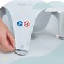 Angelcare Aqua Soft Touch Baby Bath Seat - Grey Image 3