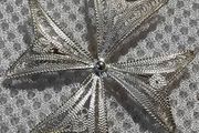 AJF sterling silver brooch